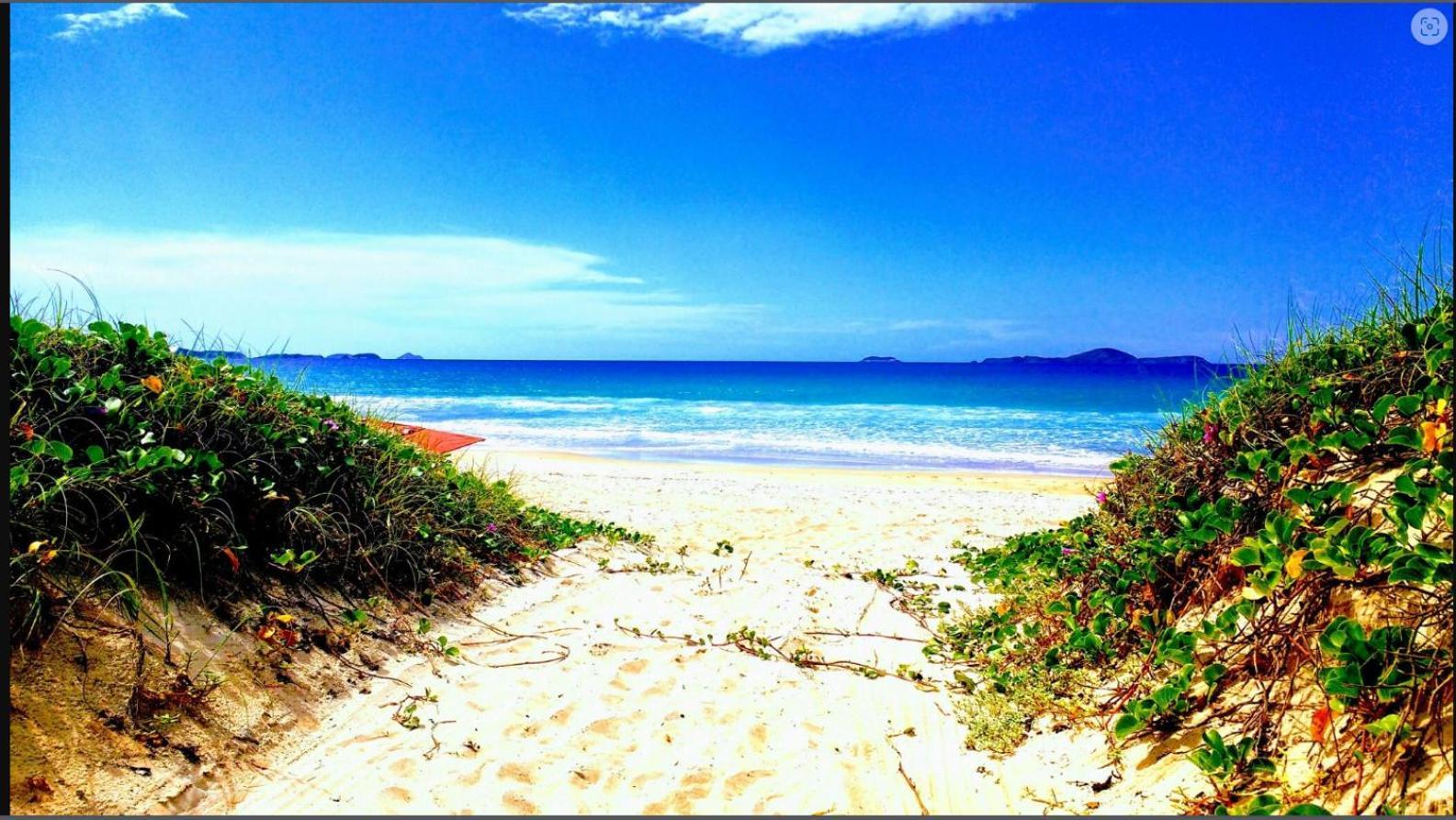 Casa Temporada De Frente Para A Praia Do Pero Cabo Frio Ngoại thất bức ảnh
